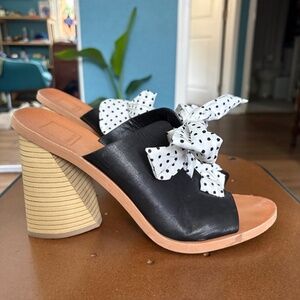 Polka Dot lace Heels